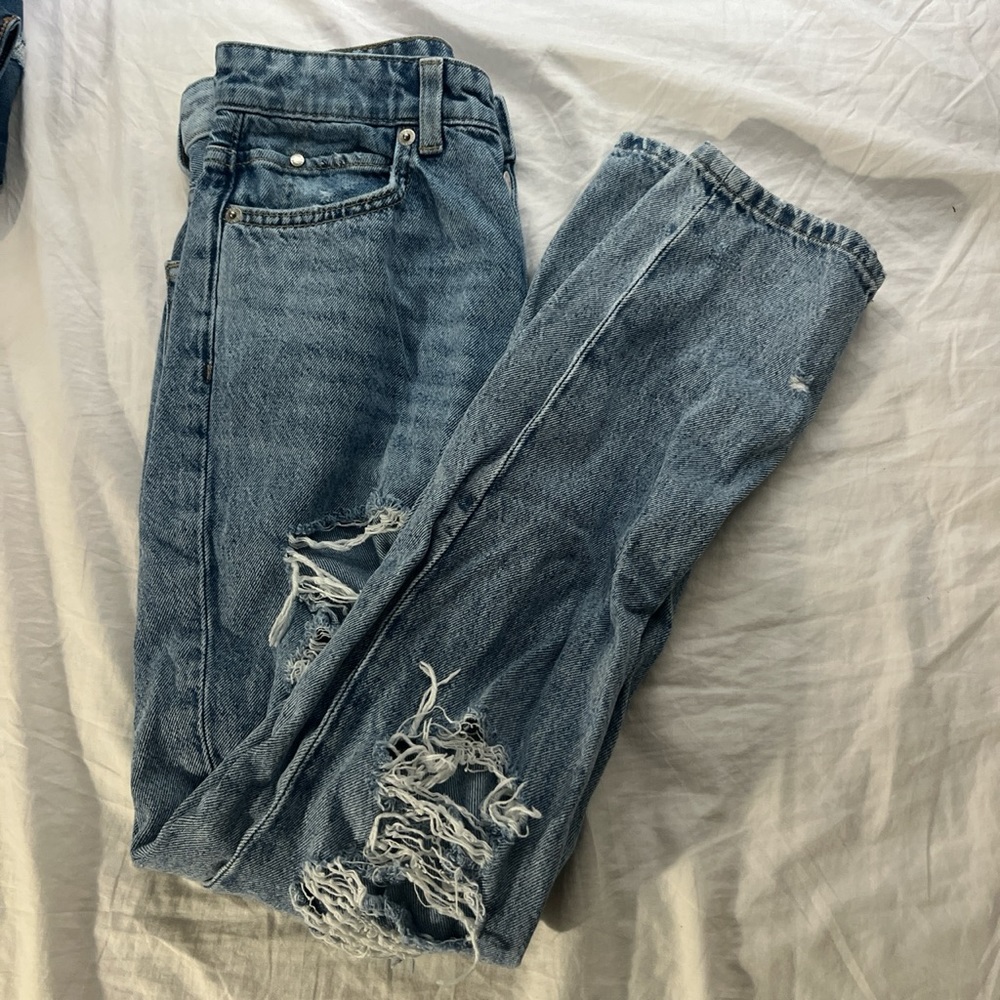 H&M ripped jeans